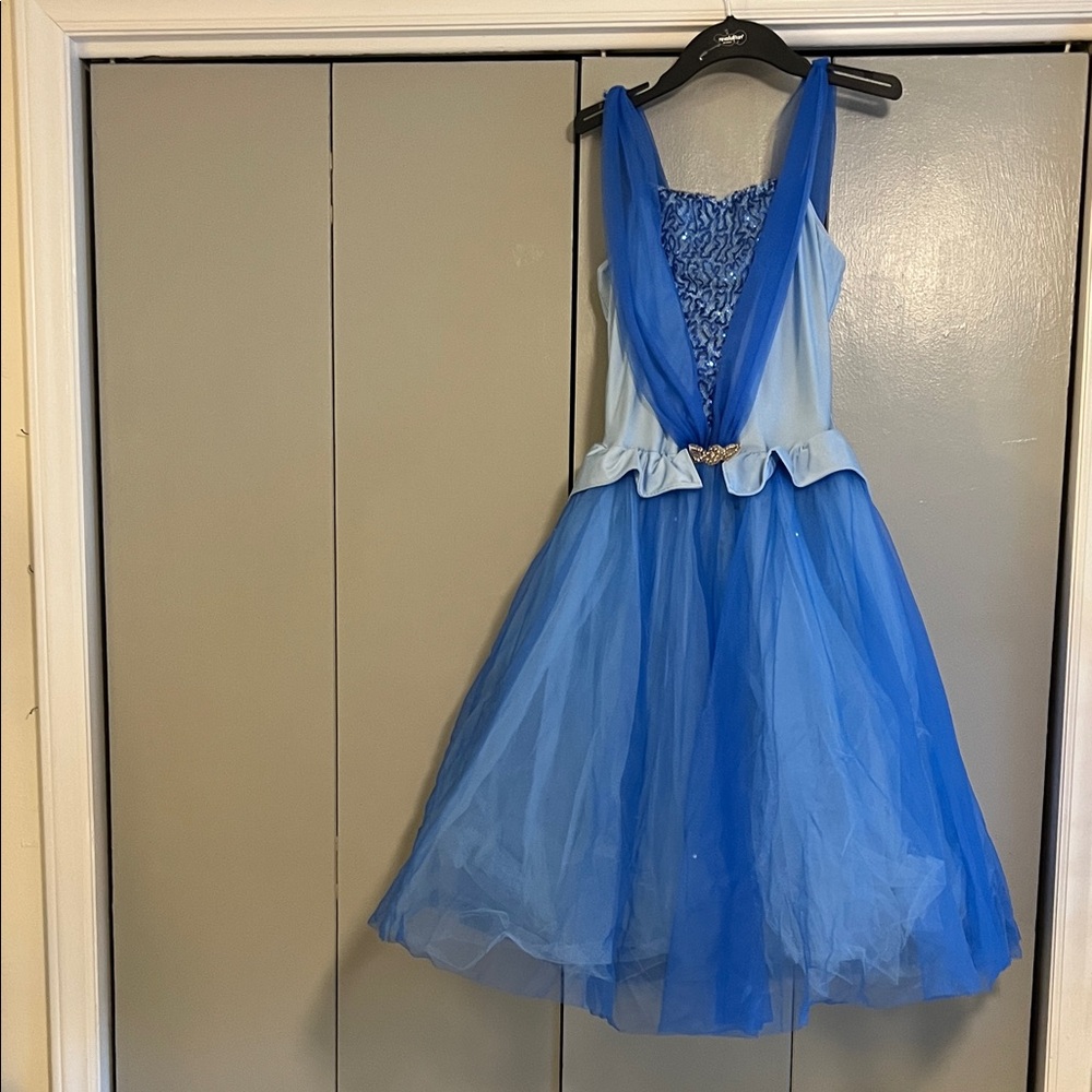 Revolution Blue Dance Costume